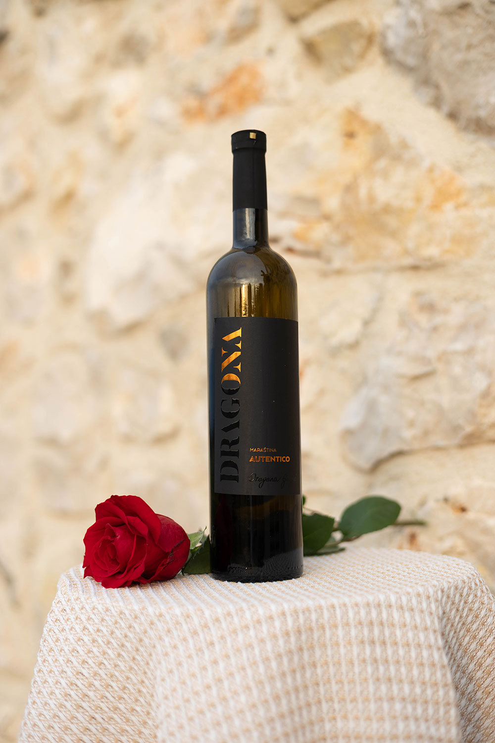 Bottle of Autentico wine